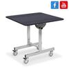  Mesa Cuadrada Plegable Room Service 80x80 cm